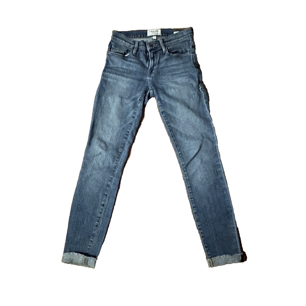 Frame Denim Women's Size‎ 24 Medium Wash Le Skinny de Jeanne